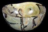 Polished Septarian Bowl - Madagascar #98266-2